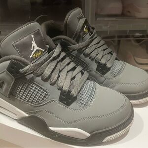 Gray Air Jordan 4’s